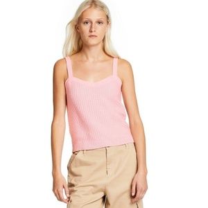 Sandy Liang for Target Pink Knit Top